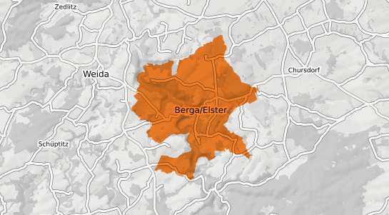Mietspiegelkarte Berga Elster